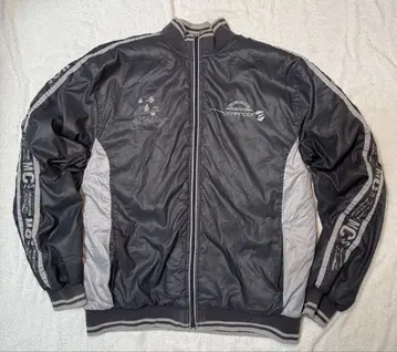 USA제 그레이 나일론 아우터 플리스 안감 부착