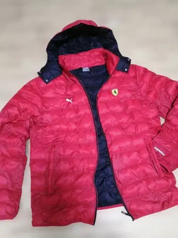 PUMA 페라리 로고 다운 자켓 XL