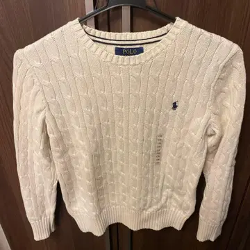 폴로 랄프 로렌 케이블 니트 미사용 새상품