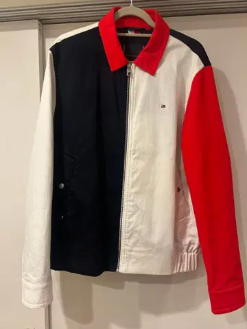 TOMMY HILFIGER 트리콜로르 자켓 L