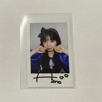 CUTIE STREET 마스다 아야노 친필 사인 폴라로이드