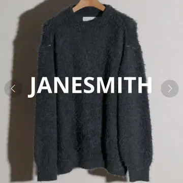 JANESMITH NAPPING 크루넥 니트