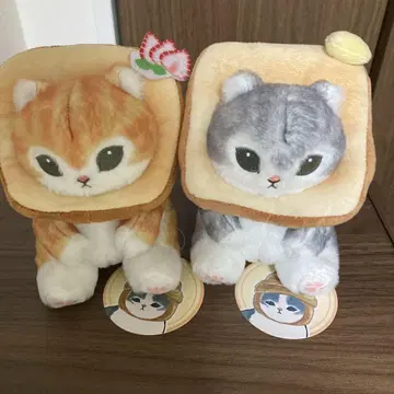 mofusand 모프 샌드 빵냥이 봉제 인형 2종 세트