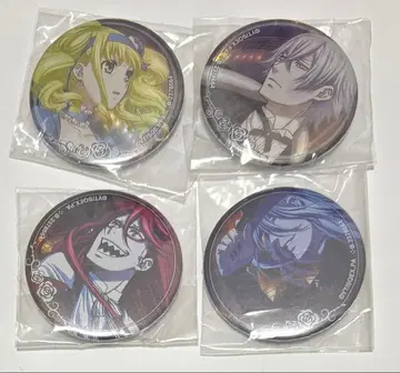 극장판 블랙 집사 Book of the Atlantic 캡슐 캔뱃지 4종