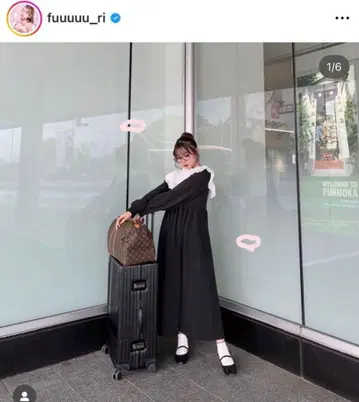 트리트유어셀프 원피스 [ 후루사와 리사 씨 착용 ]