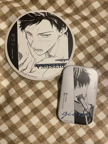 기븐전 최애 커플 배지 컬렉션 코스터 리츠카