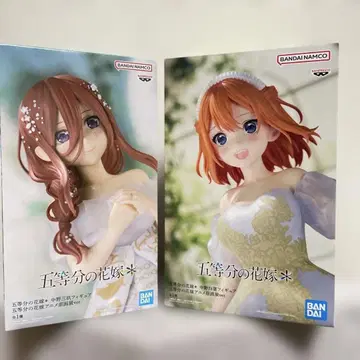 5등분의 신부 나카노 미쿠 네잎 피규어 세트