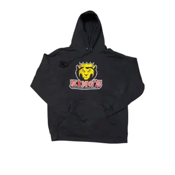 KING'S Champion 블랙 후드티
