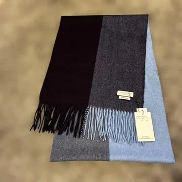 택 포함 새상품 투모로우랜드 캐시미어 100% 대형 스톨 머플러