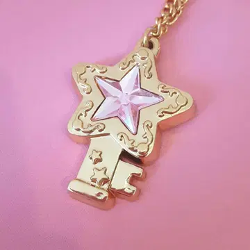 과거 세본스타 별의 열쇠 핑크 도금