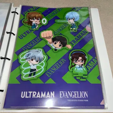 신 울트라맨 축제 에반게리온 도에이 우즈마사 영화촌 클리어 파일 새상품