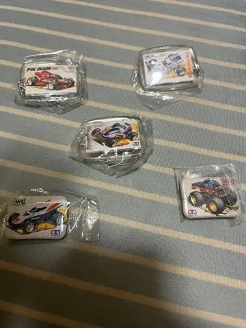 미니 사륜구동 키링 5개