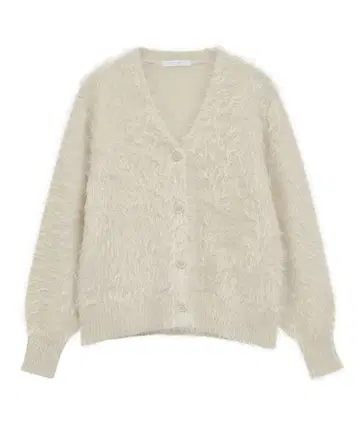 Green Parks 샤기 V넥 가디건