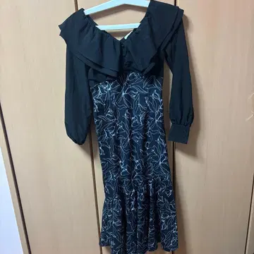 RESEXXY 와플 디자인 머메이드 원피스