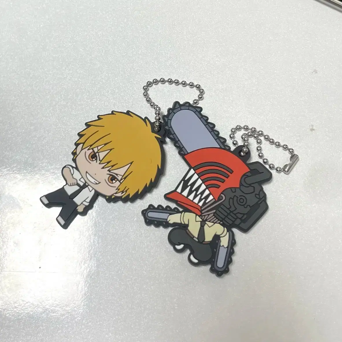 Chainsaw Man rubber charm bulk mascot keychain Denji Reze movie pre-order benefit