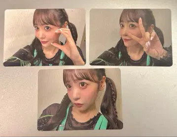 FRUITS ZIPPER 사쿠라이 유이 블랙 의상 트레이딩 카드