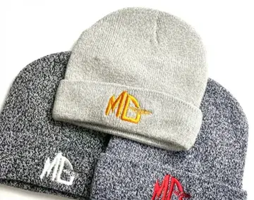 MC 웍스 니트 캡 로고