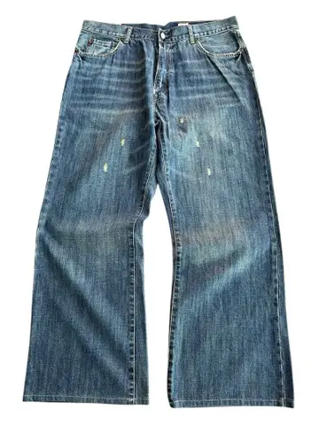 faded super baggy jeans