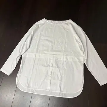 23구 워셔블 빅 사이즈 44 내추럴 코튼 베어 콤비 티셔츠