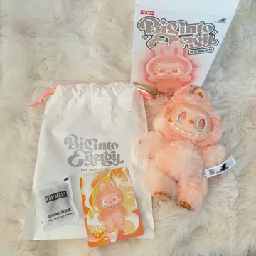 POP MART 라부부 라부 에나지 라부부 HAPPINESS 오렌지