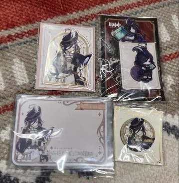 원신 아크릴 스탠드 캔뱃지 마그넷 클로린데 세트 공식 정품