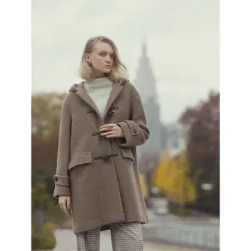 띠어리 럭스 부클레 더플 코트