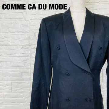 COMME CA DU MODE 더블 브레스트 롱 코트 1152