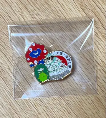 간사이 박람회 미야쿠미야쿠 모리조 키콜 핀 배지