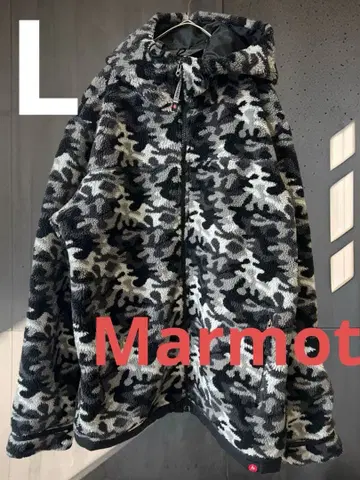 마모트 카모플라주 패턴 올 패턴 플리스 자켓 L