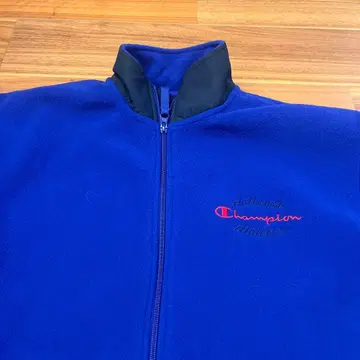 Champion 플리스 키즈 자켓 파랑 150