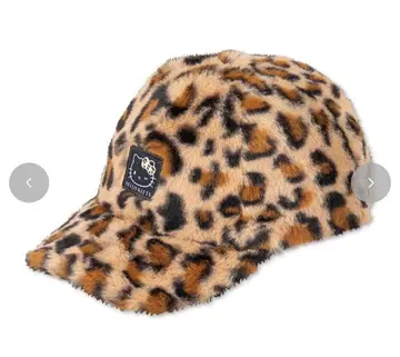 헬로키티 아베일 레오파드 무늬 키티 보아캡 헬로키티 축제