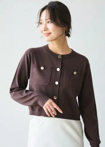 [ 새상품 ] Aimeine 컴팩트 니트 가디건