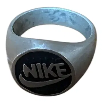 NIKE 로고 실버 반지 19호