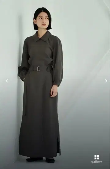 [ 시착만 한 상품, 새상품급 ] foufou 세미 타이트 스커트 그레이