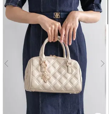 RANDA 퀼팅 2WAY 보스턴 백