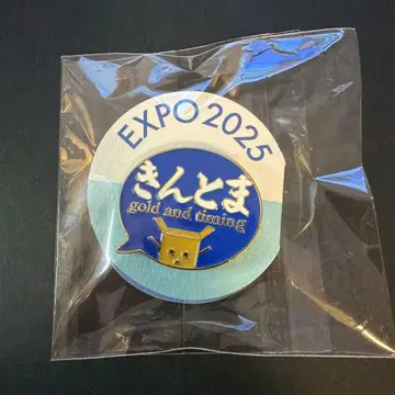 간사이 만박 EXPO 2025 블루 오션돔 핀 배지 1