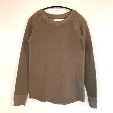 THE SHINZONE 신존 merci 별주 와플 풀오버 티셔츠