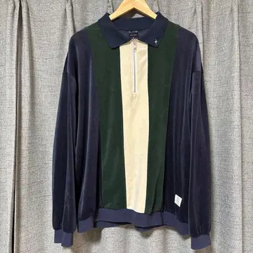 APPLEBUM 하프 집업 벨로아 트레이닝복