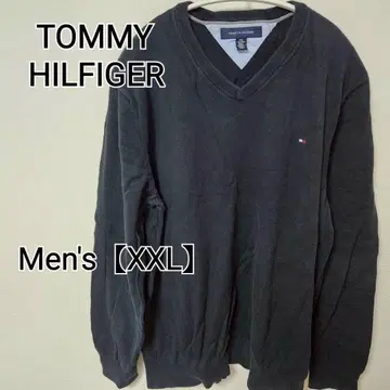 z296 [TOMMY HILFIGER] V넥 니트 (남성용 XXL)