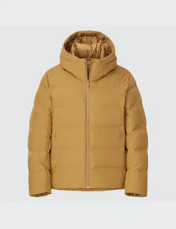 심리스 다운 후드티