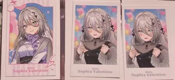 소피아 발렌타인 Idios 1st LIVE 폴라로이드풍 카드 니지산지