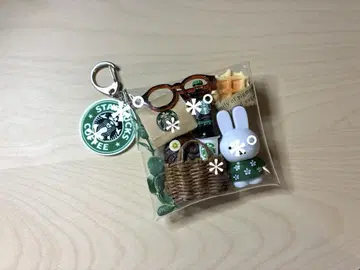 가챠 파우치 미피 카페 커피