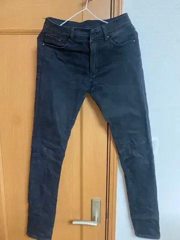 mnml 스키니 데님 블랙 29