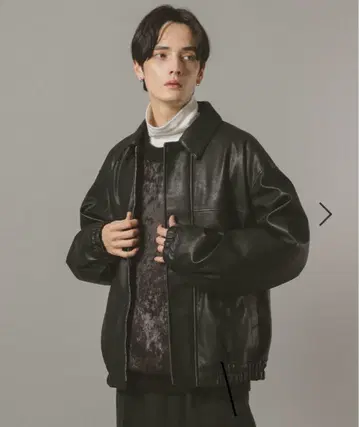 즉시 구매 가능 RAGEBLUE 합성 가죽 자켓 M 사이즈