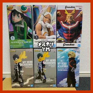피규어 묶음 판매 6개 나의 히어로 아카데미아 히로아카