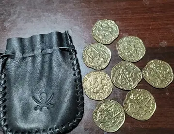 디즈니 파이리츠 금화 코인 앤티크풍