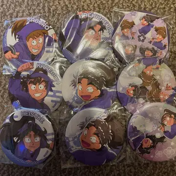 닌타마 캔뱃지 샤봉 비누방울 타케야 하치야 쿠쿠치 오하마 후와