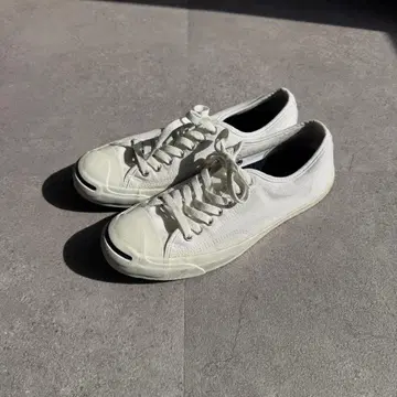 새상품급 잭퍼셀 캔버스 화이트 27