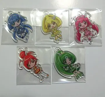 스마일 프리큐어 SD 아크릴 키링 전 5종