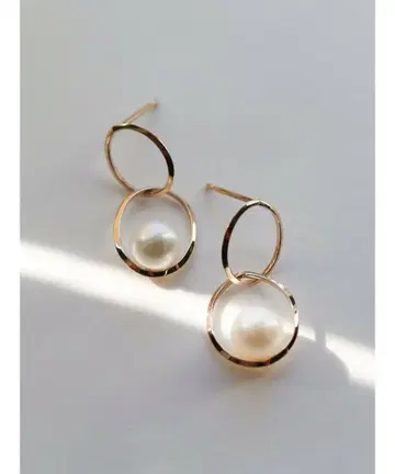 새상품 cui-cui K10 펄 귀걸이